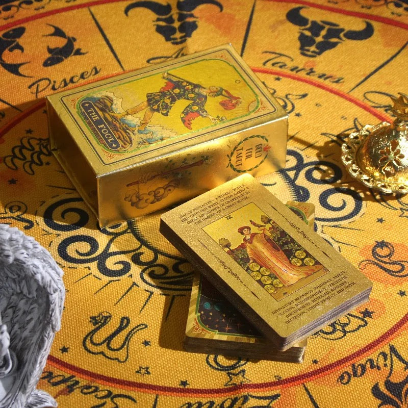 Astro-Gold Foil Universal Rider-Waite-Smith Tarot Deck