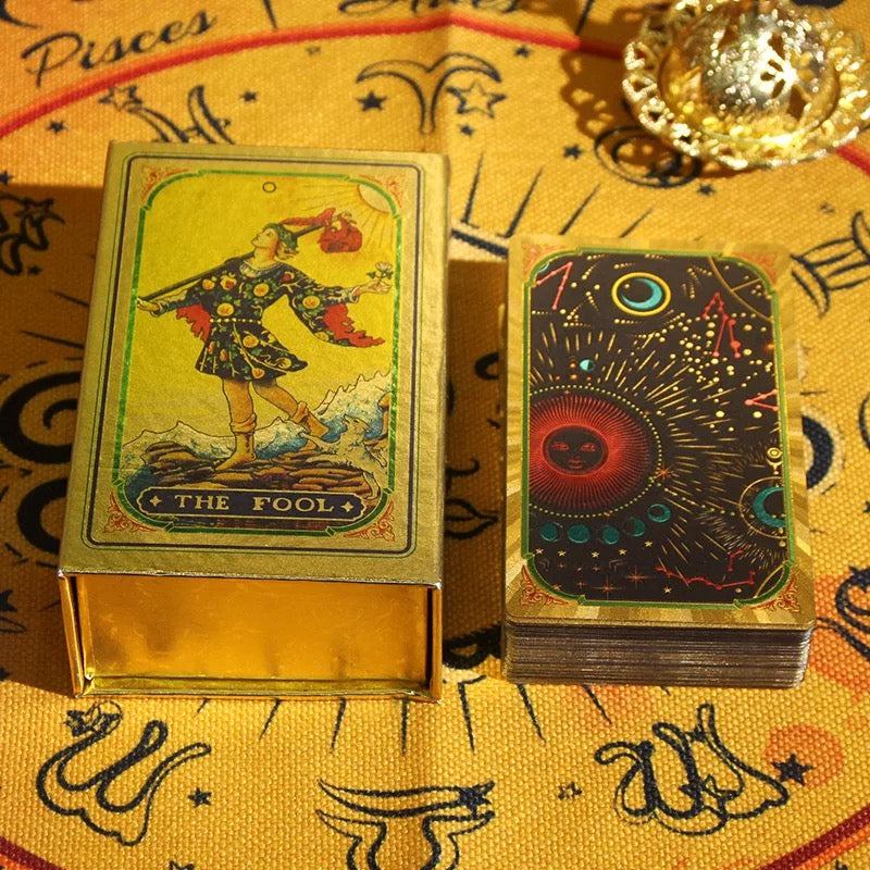 Astro-Gold Foil Universal Rider-Waite-Smith Tarot Deck