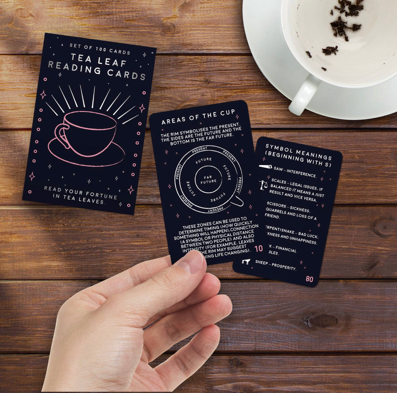 Tea Leaf Reading Cards Gift Republic