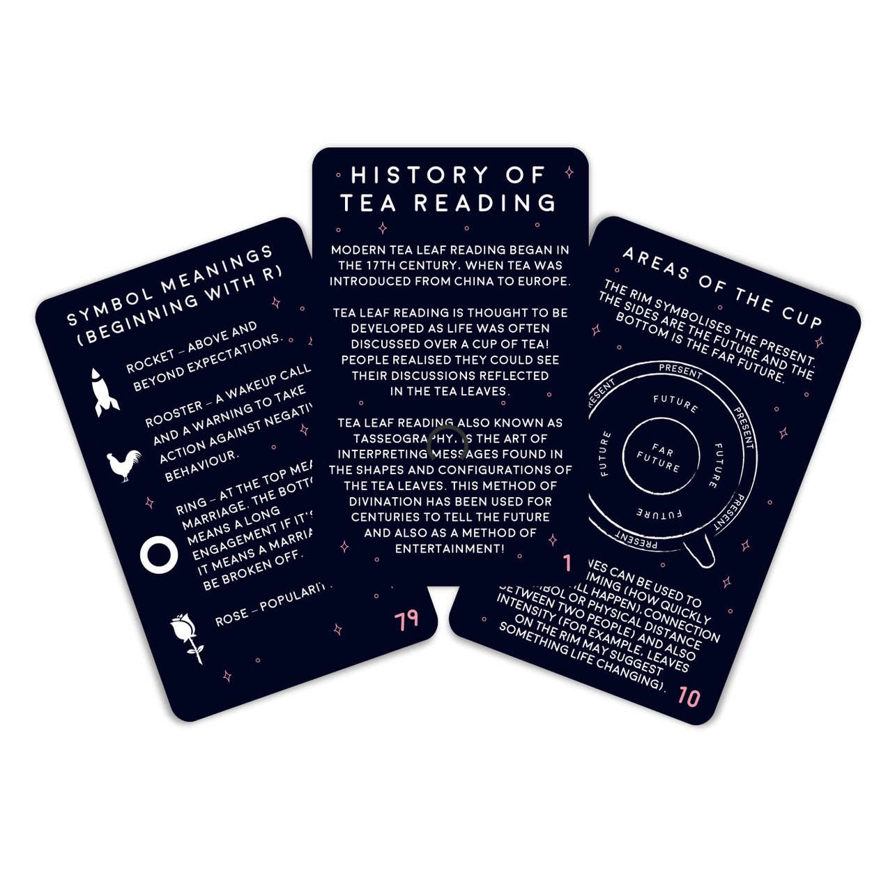 Tea Leaf Reading Cards Gift Republic