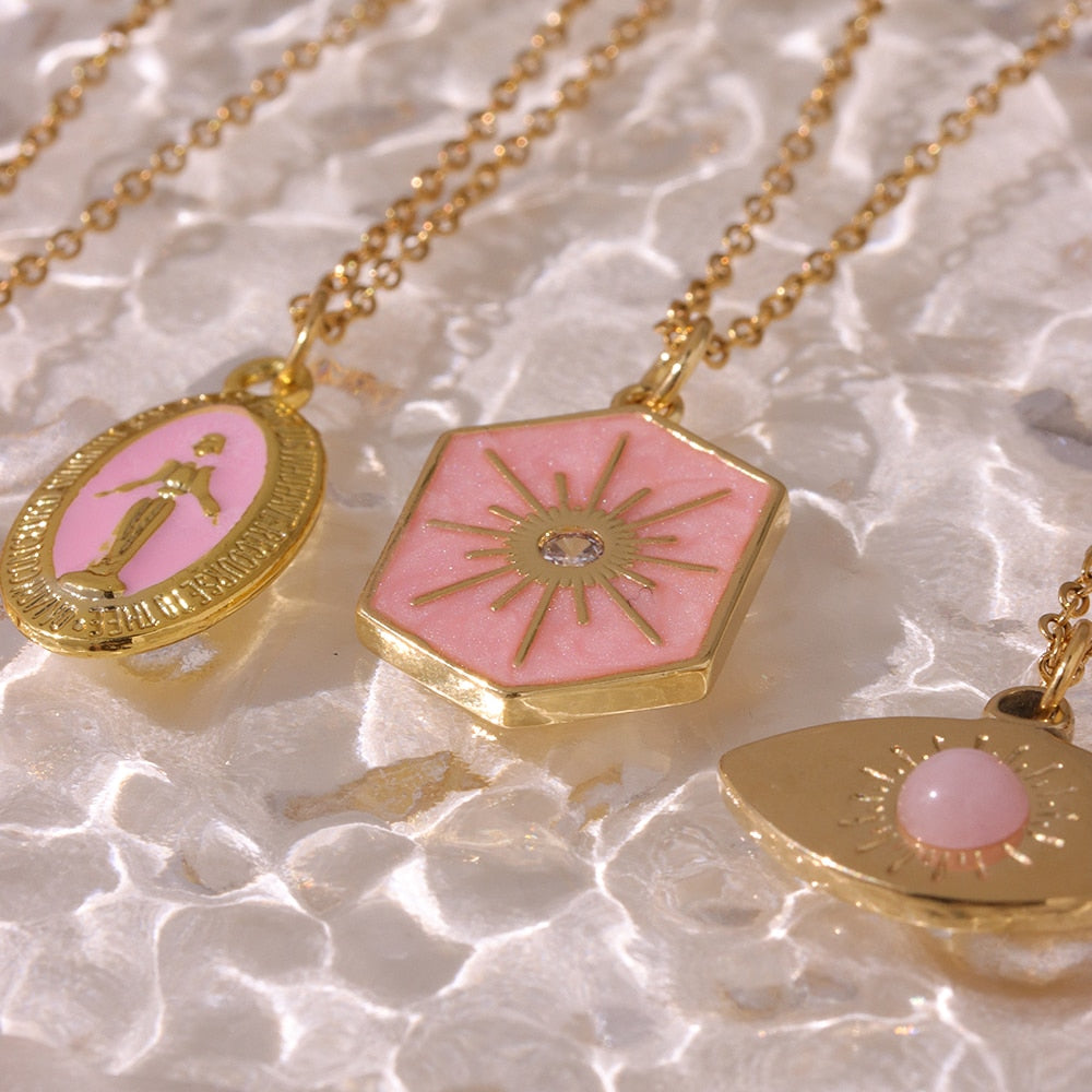 Pink Dainty Spiritual Jewelry | Spiritual Style and Aesthetic
