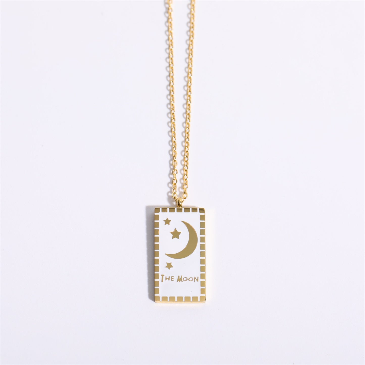 'The Moon' Tarot Card Necklace & Pendant | Major Arcana, La Luna