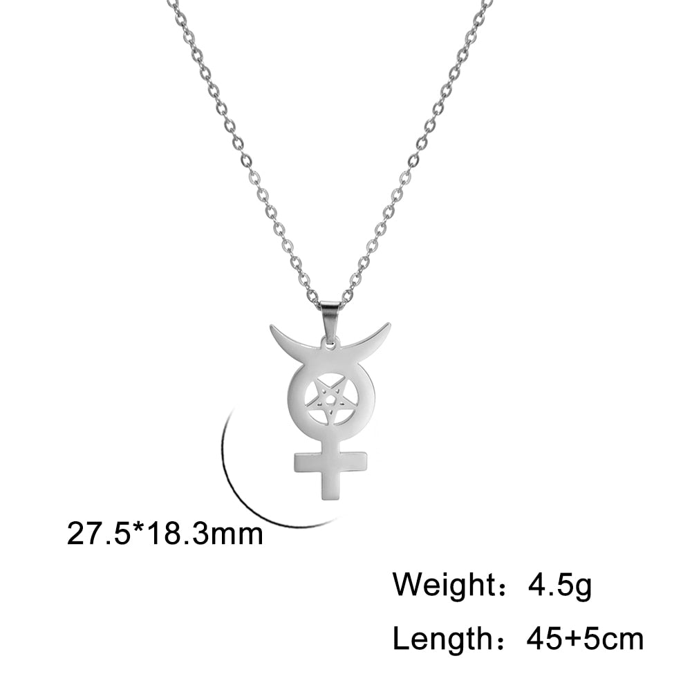Astrology-Themed Moon Necklaces | Zodiac Jewelry