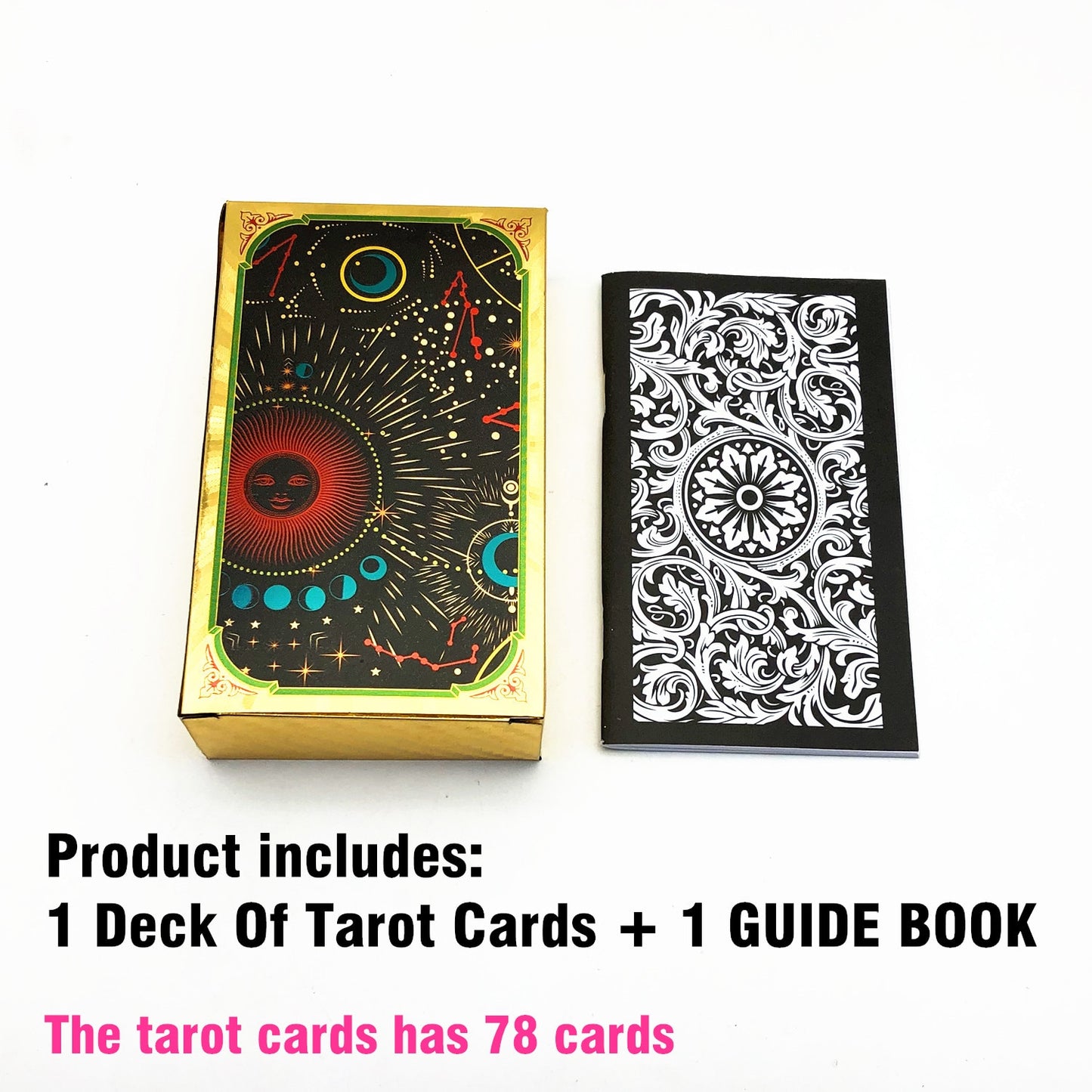 Astro Gold Foil Tarot Card Decks (Full & Learners Decks)