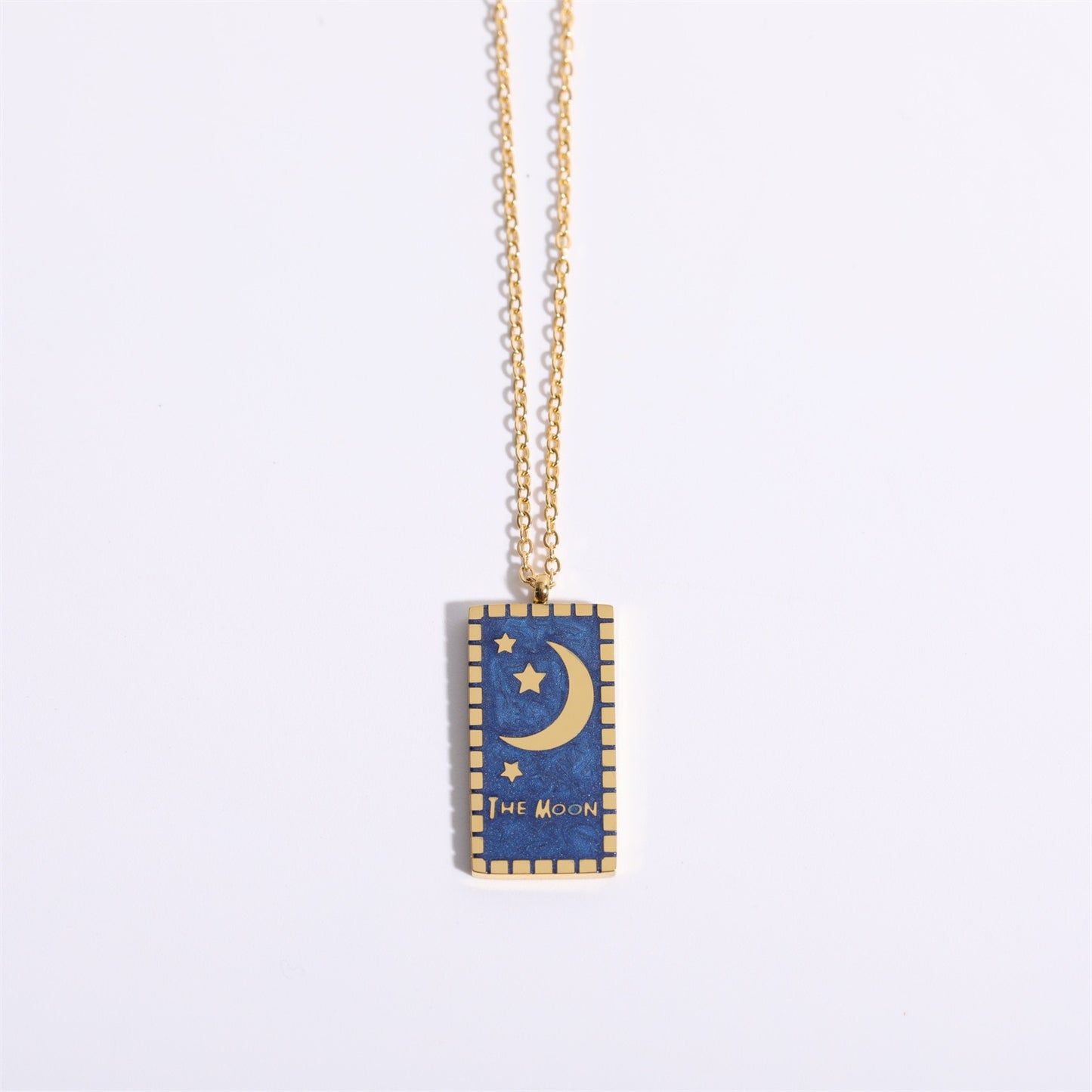 'The Moon' Tarot Card Necklace & Pendant | Major Arcana, La Luna