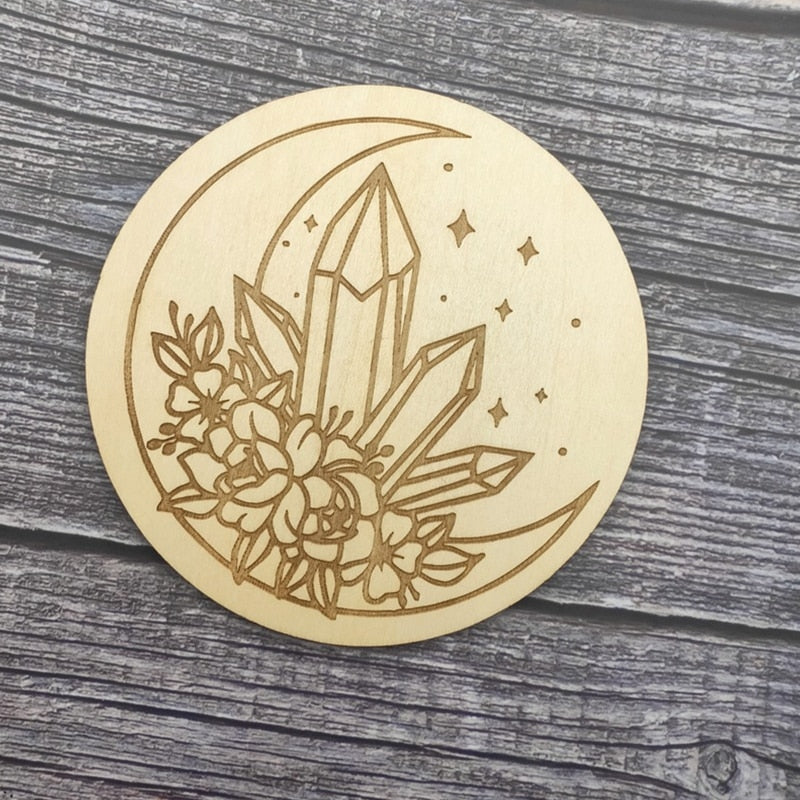 Wooden Divination Board | Metaphysical, Astrology, Tarot Card Altar