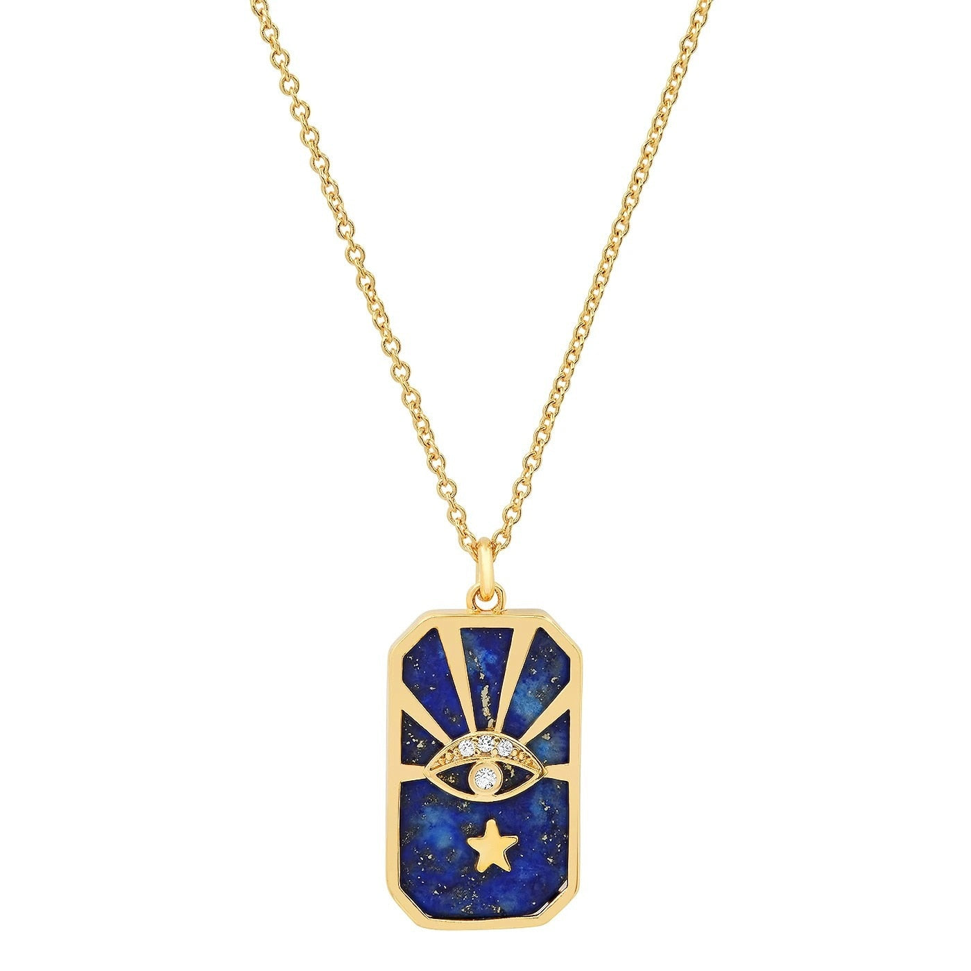 Gold Stainless Steel Tarot Card Necklace & Pendant | Major Arcana Designs, Handmade