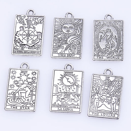 24 Pcs/Lot Tarot Charms | DIY Jewelry