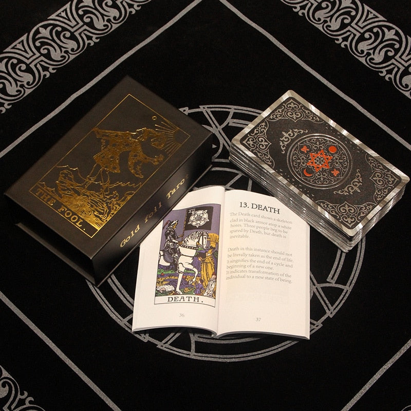 Silver 'True Color' Foil Tarot Deck | Rider-Waite-Smith