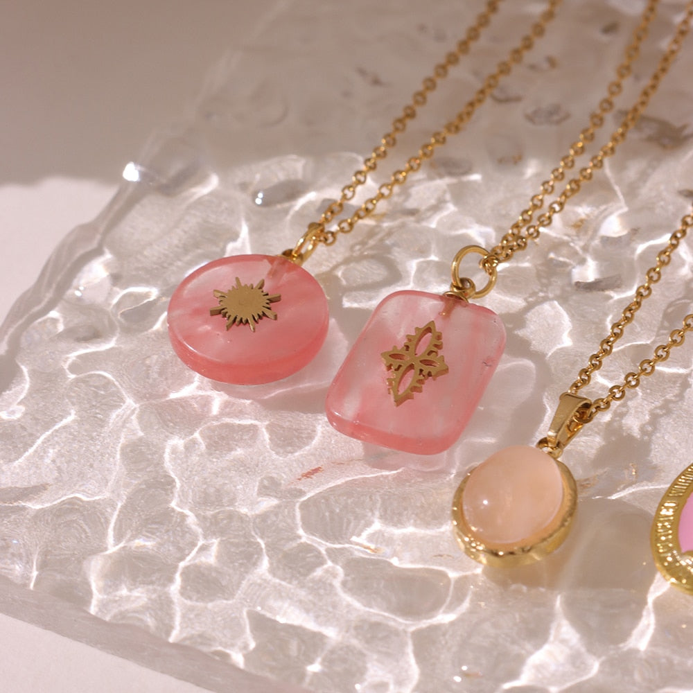 Pink Dainty Spiritual Jewelry | Spiritual Style and Aesthetic