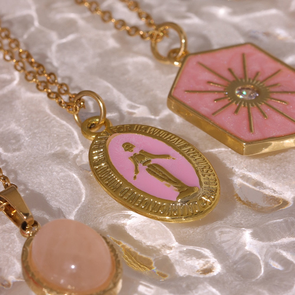 Pink Dainty Spiritual Jewelry | Spiritual Style and Aesthetic