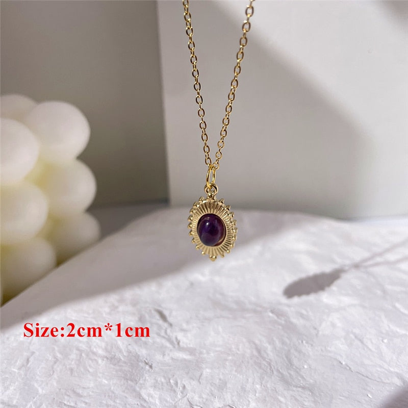 Purple Dainty Spiritual Jewelry | Spiritual Style and Aesthetic, Elemental Collection