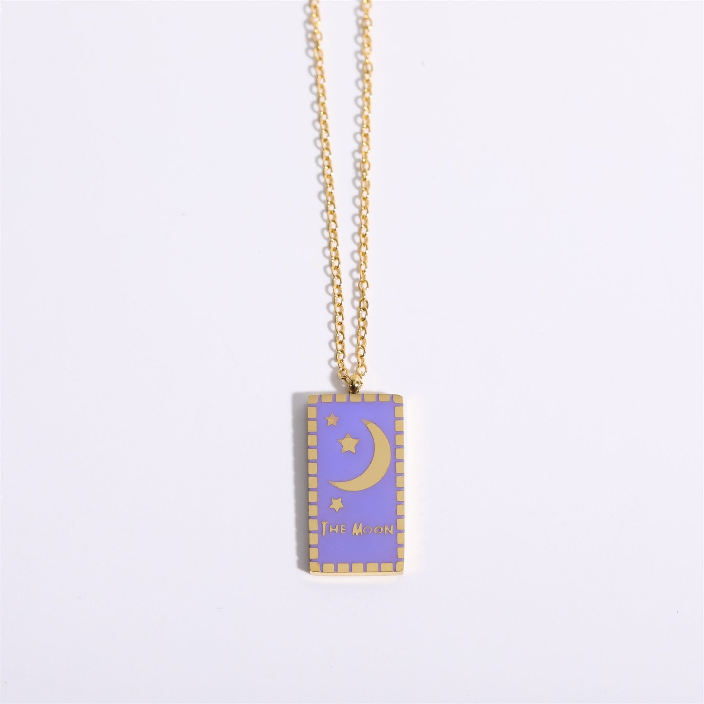 'The Moon' Tarot Card Necklace & Pendant | Major Arcana, La Luna