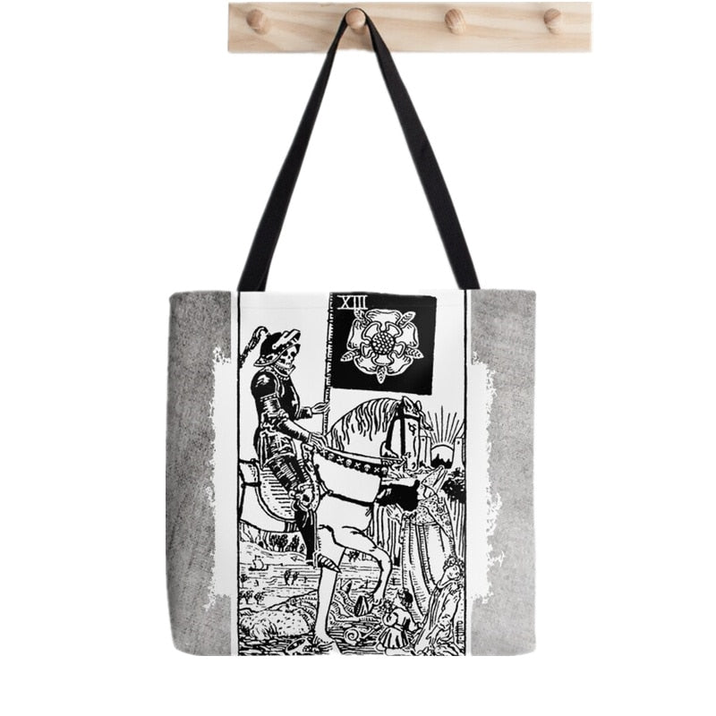 Tarot Card Major Arcana Tote Bag | Carrying Bag, Rider-Waite-Smith