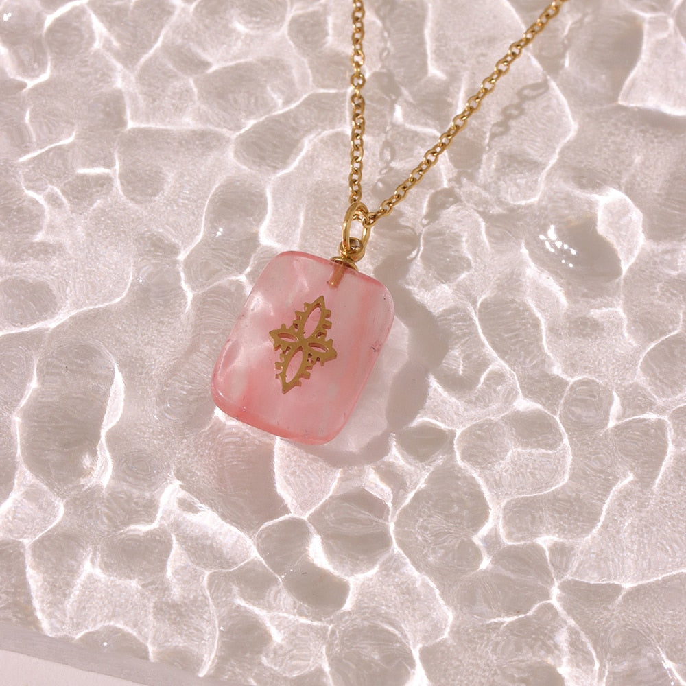 Pink Dainty Spiritual Jewelry | Spiritual Style and Aesthetic