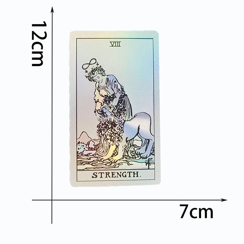 Laser Foil Tarot Card Deck