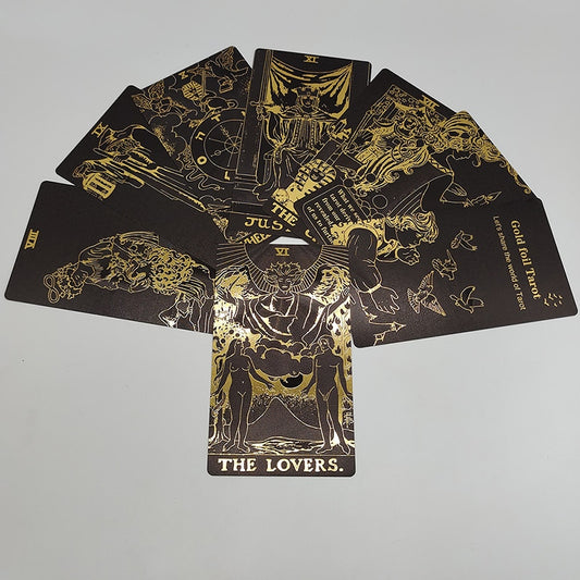 'Golden Knight' Tarot Card Deck | Rider-Waite-Smith Divination Deck