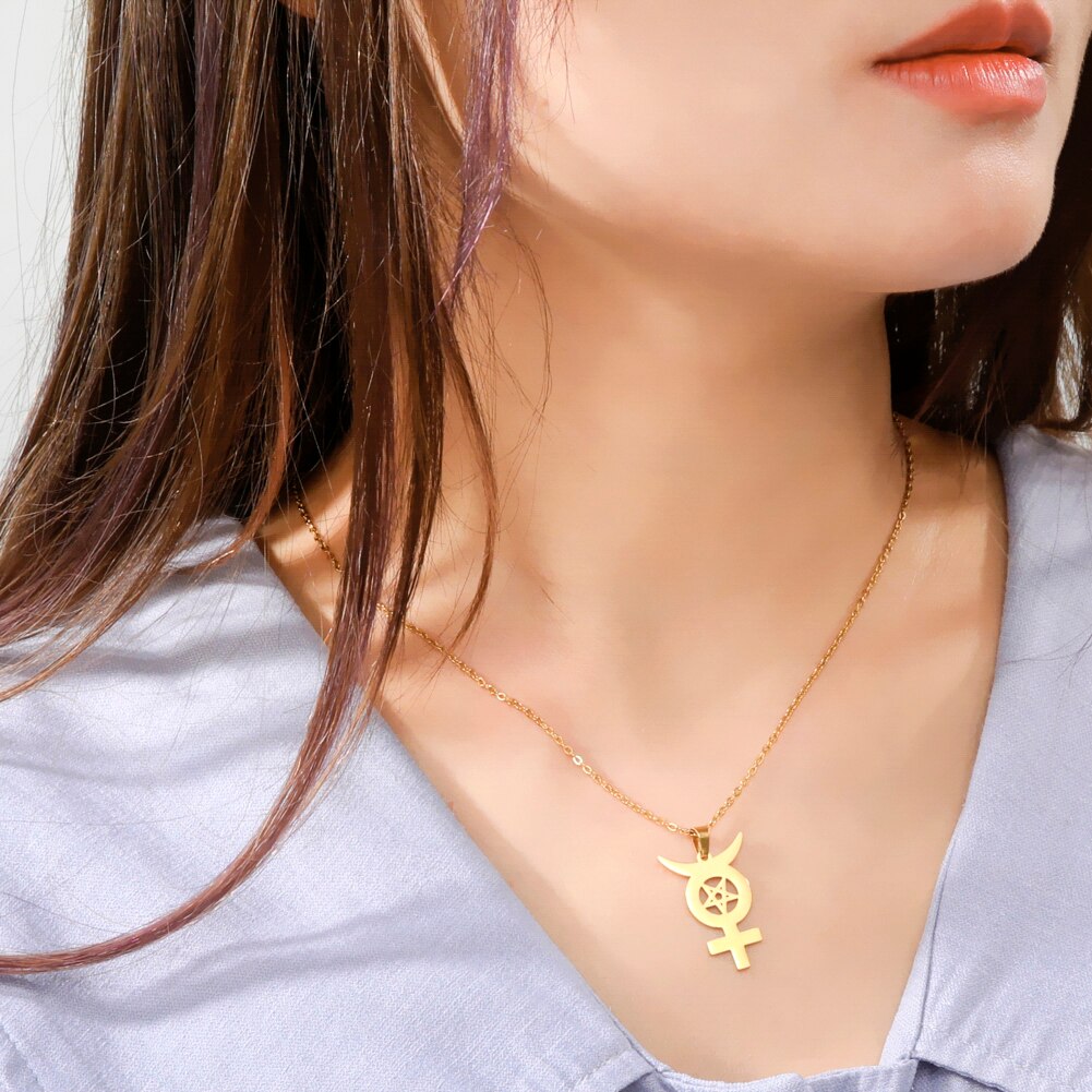 Astrology-Themed Moon Necklaces | Zodiac Jewelry