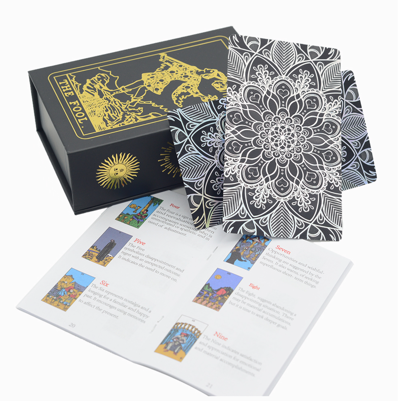 Laser Foil Tarot Card Deck