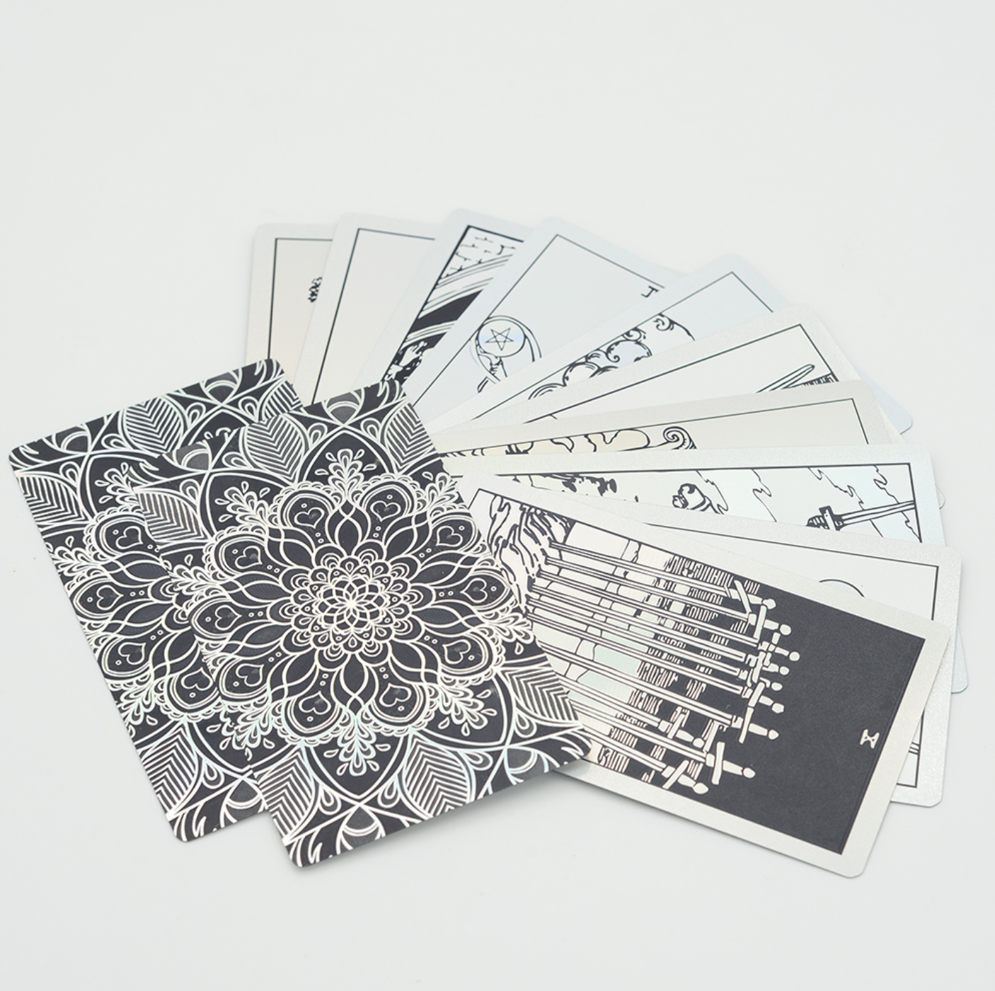 Laser Foil Tarot Card Deck