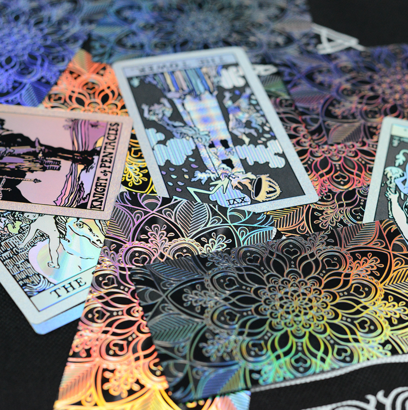 Laser Foil Tarot Card Deck