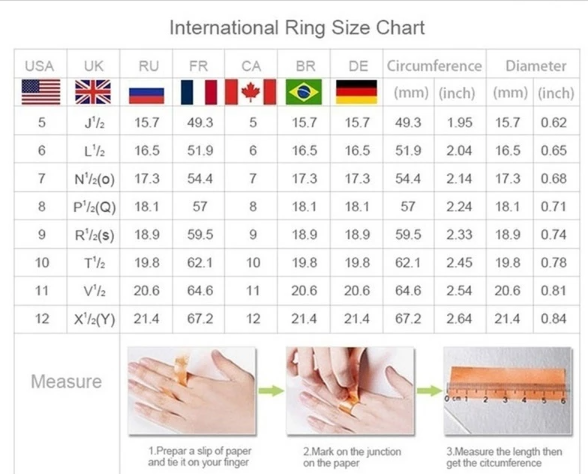 316L Stainless Steel Zodiac Ring