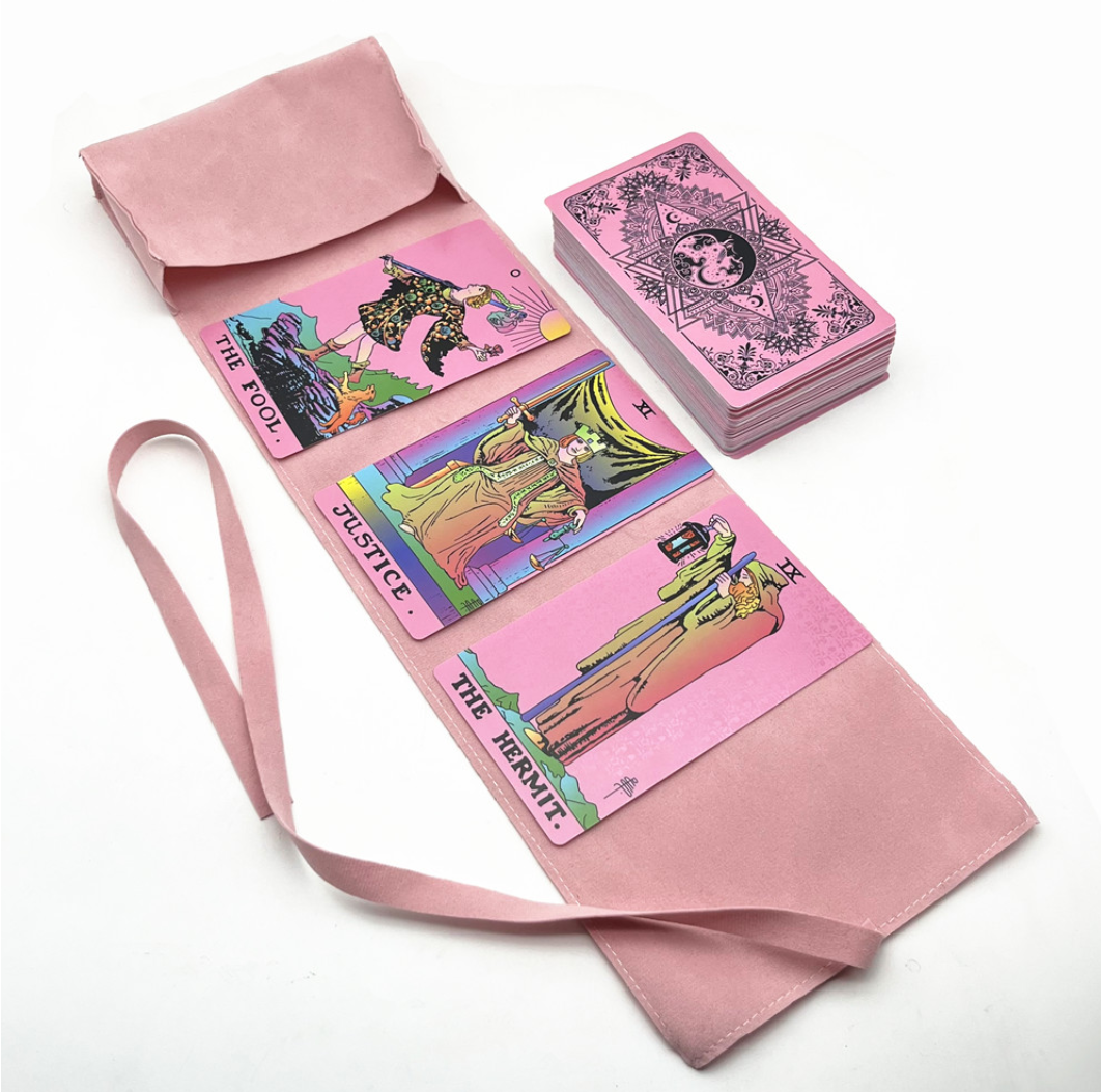 Pink ‘Vintage Glamor’ Tarot Card Deck