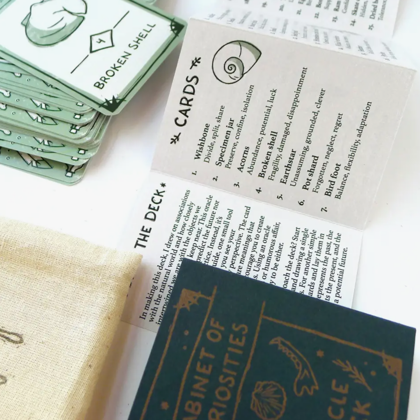 Cabinet of Curiosities Oracle Deck