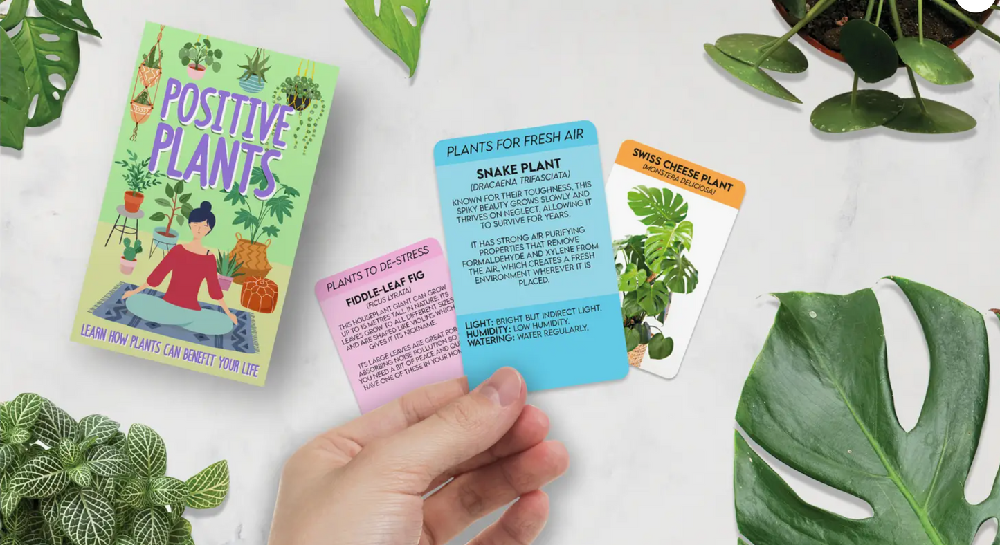 Positive Plants Deck Gift Republic