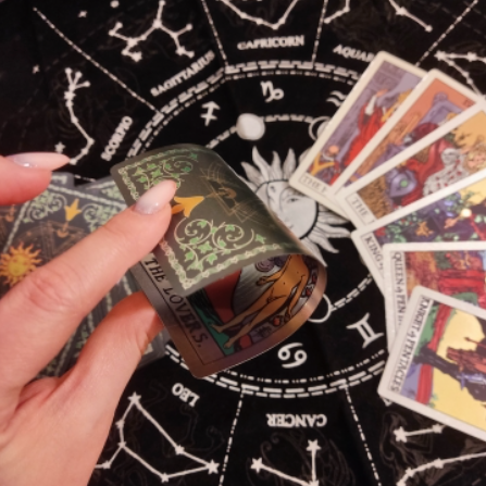 Mystic Astro Gold & Silver Foil Tarot Card Deck | Rider-Waite-Smith