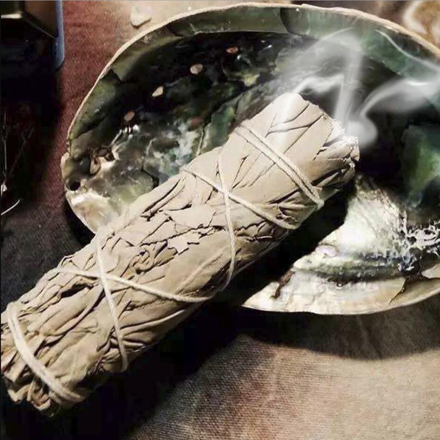 White Sage Bundle | Smudging Stick for Aura Cleansing, Divination Practice