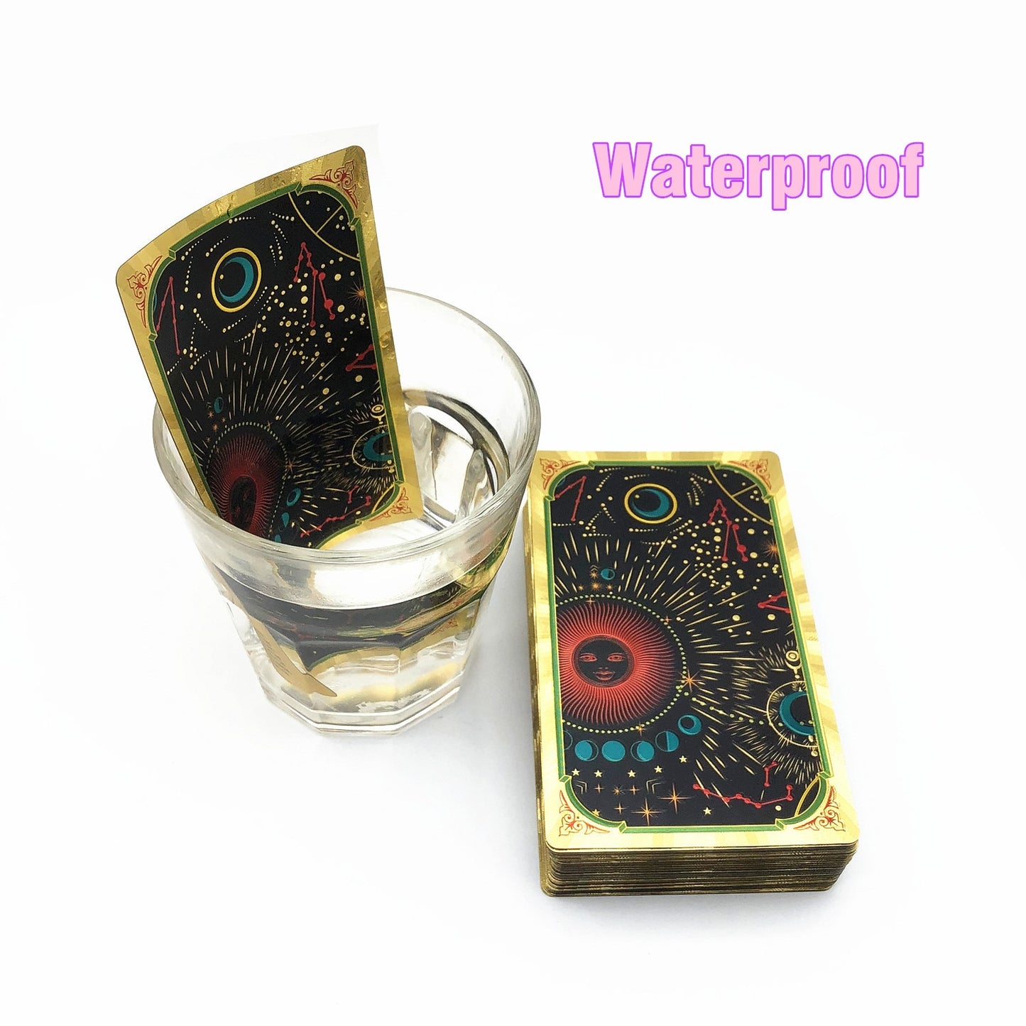 Astro Gold Foil Tarot Card Decks (Full & Learners Decks)