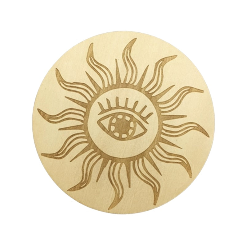 Wooden Divination Board | Metaphysical, Astrology, Tarot Card Altar