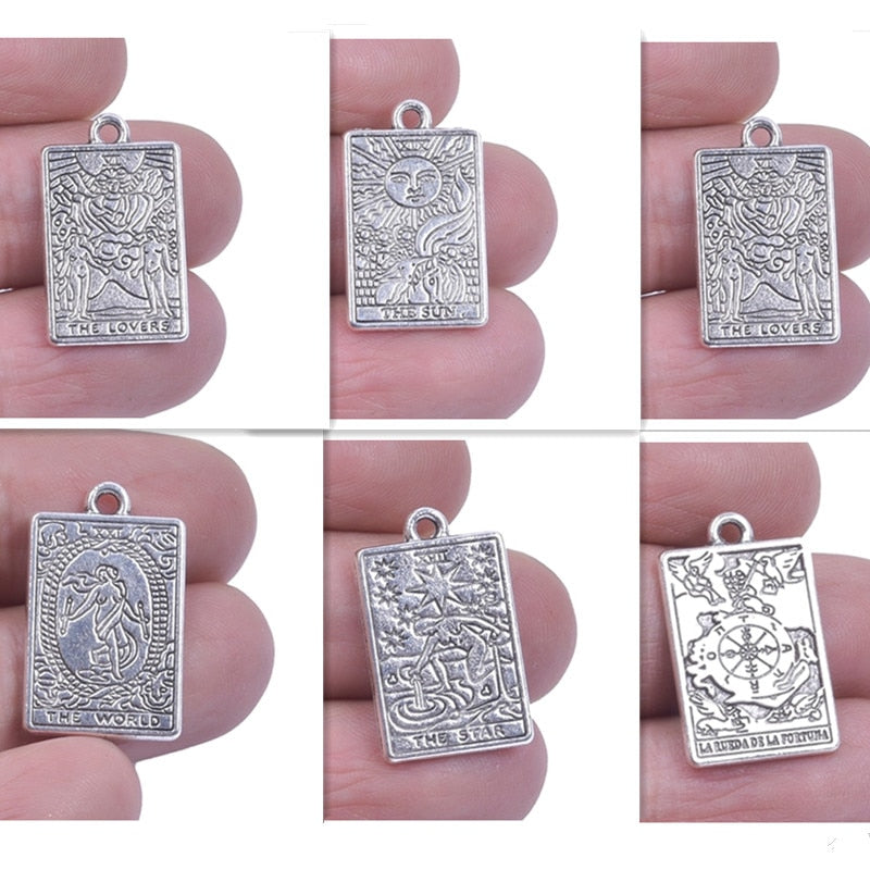 24 Pcs/Lot Tarot Charms | DIY Jewelry