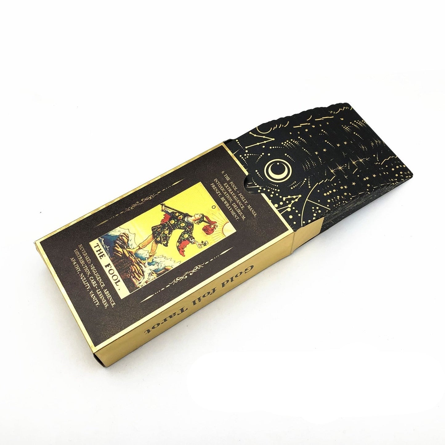 Astro Gold Foil Tarot Card Decks (Full & Learners Decks)