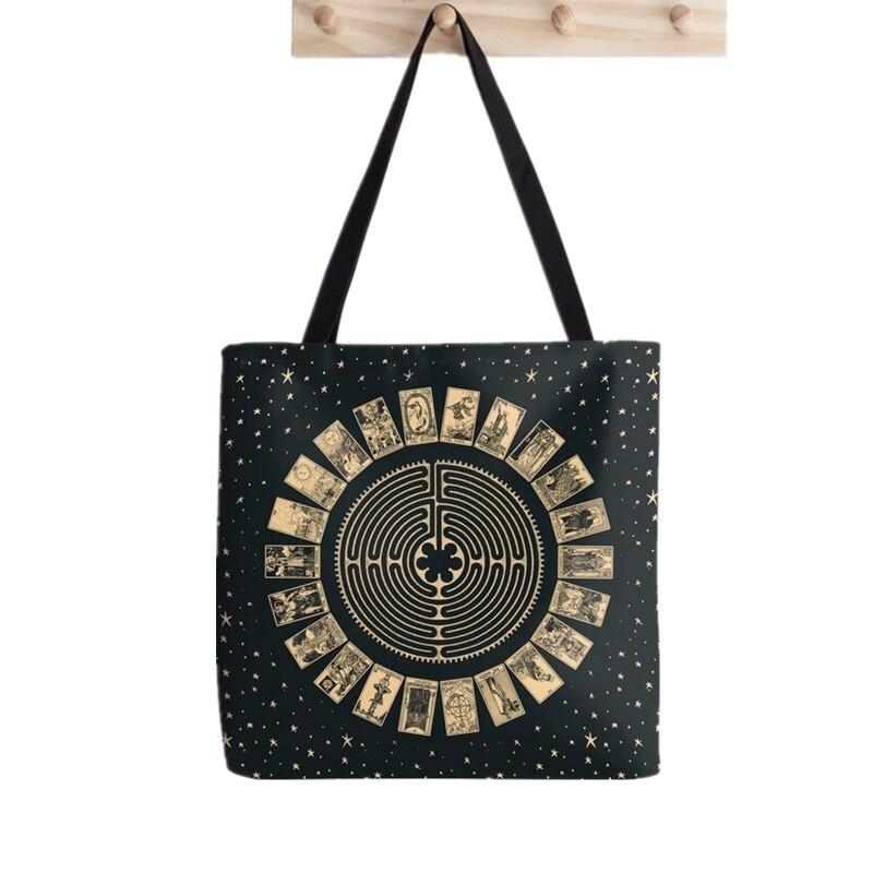 Tarot Card Major Arcana Tote Bag | Carrying Bag, Rider-Waite-Smith