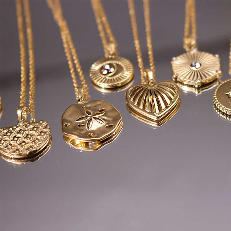 Tarot - Astrology Rhinestone Necklaces | Dainty Vintage Style