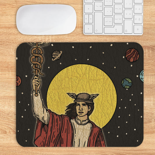 'The Magician' Tarot Card - Greek God Hermes Mouse Pad