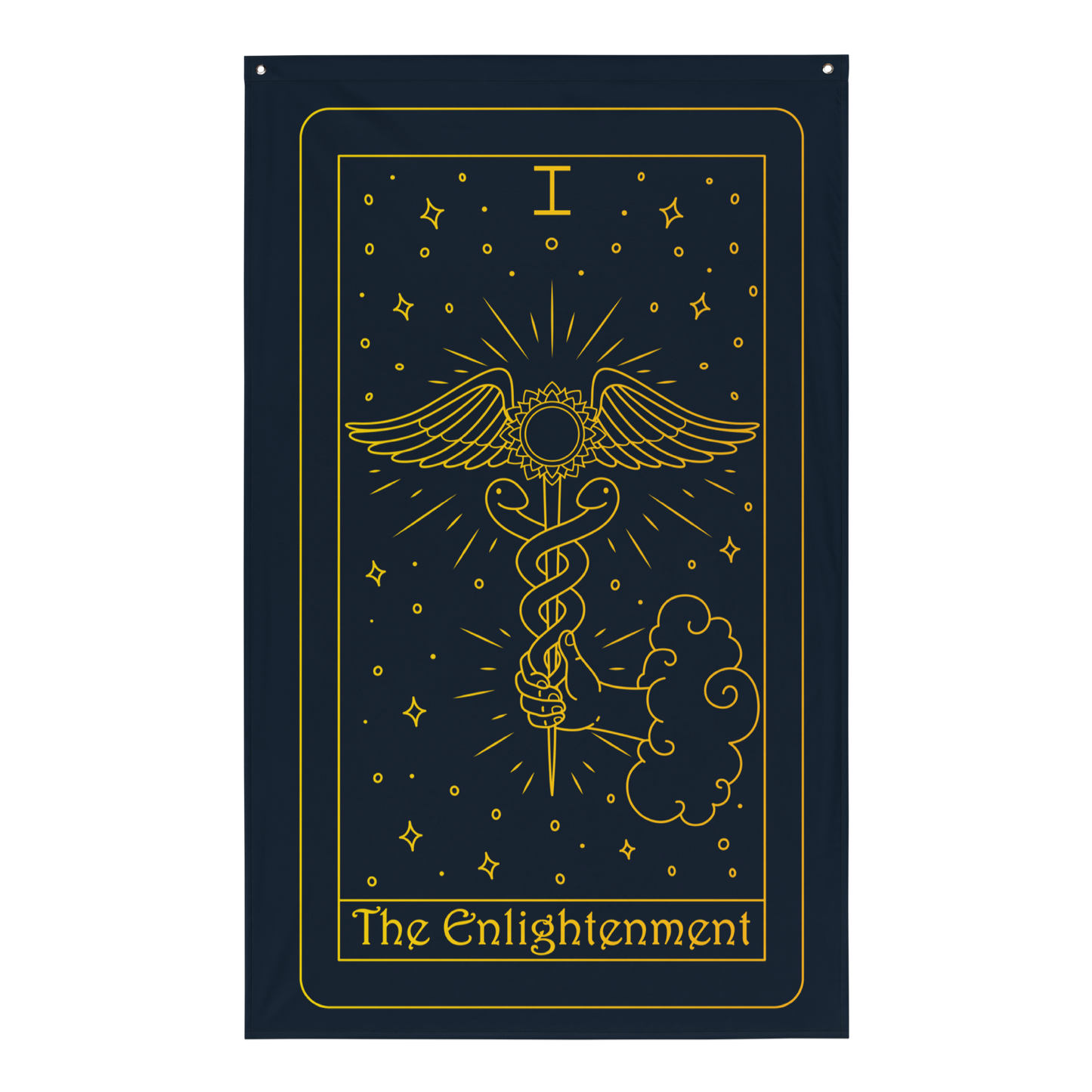 'The Enlightenment' Tarot Flag Tapestry