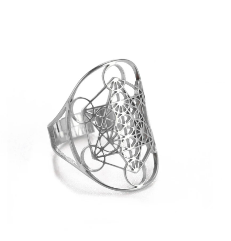 Geometric Archangel Ring | Gold, Silver, Rose Gold
