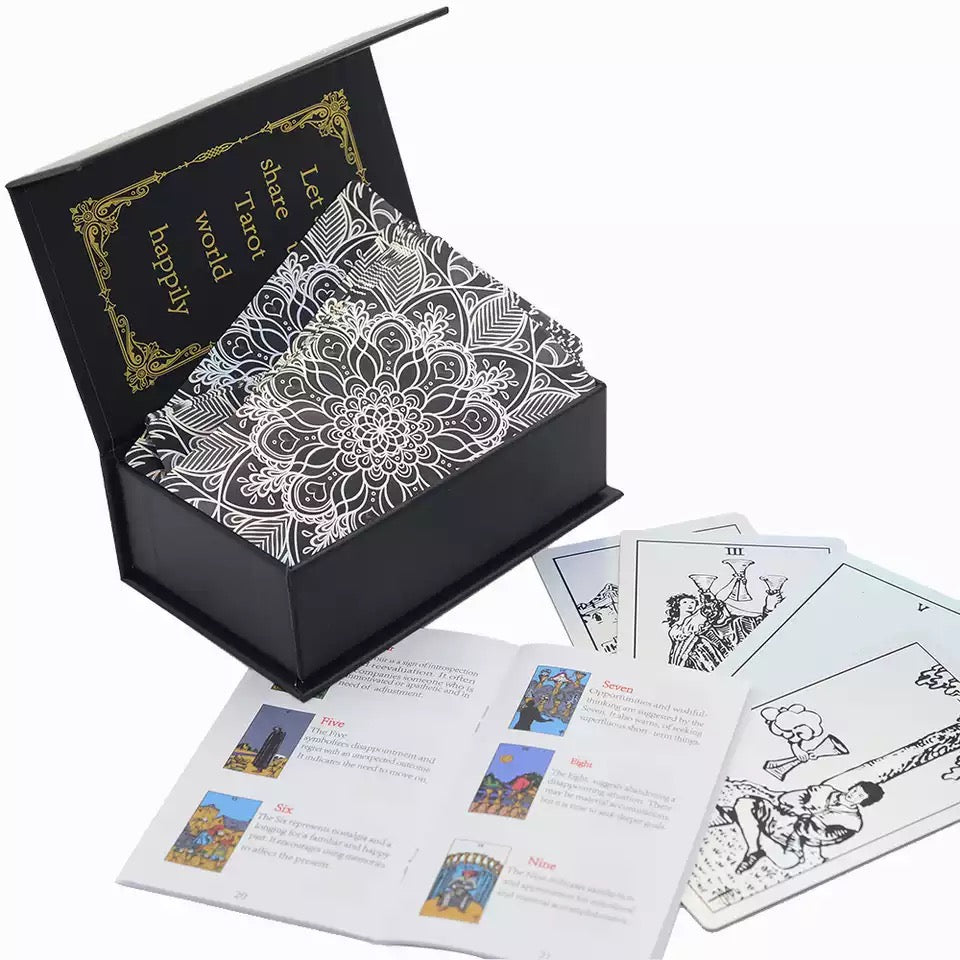Laser Foil Tarot Card Deck