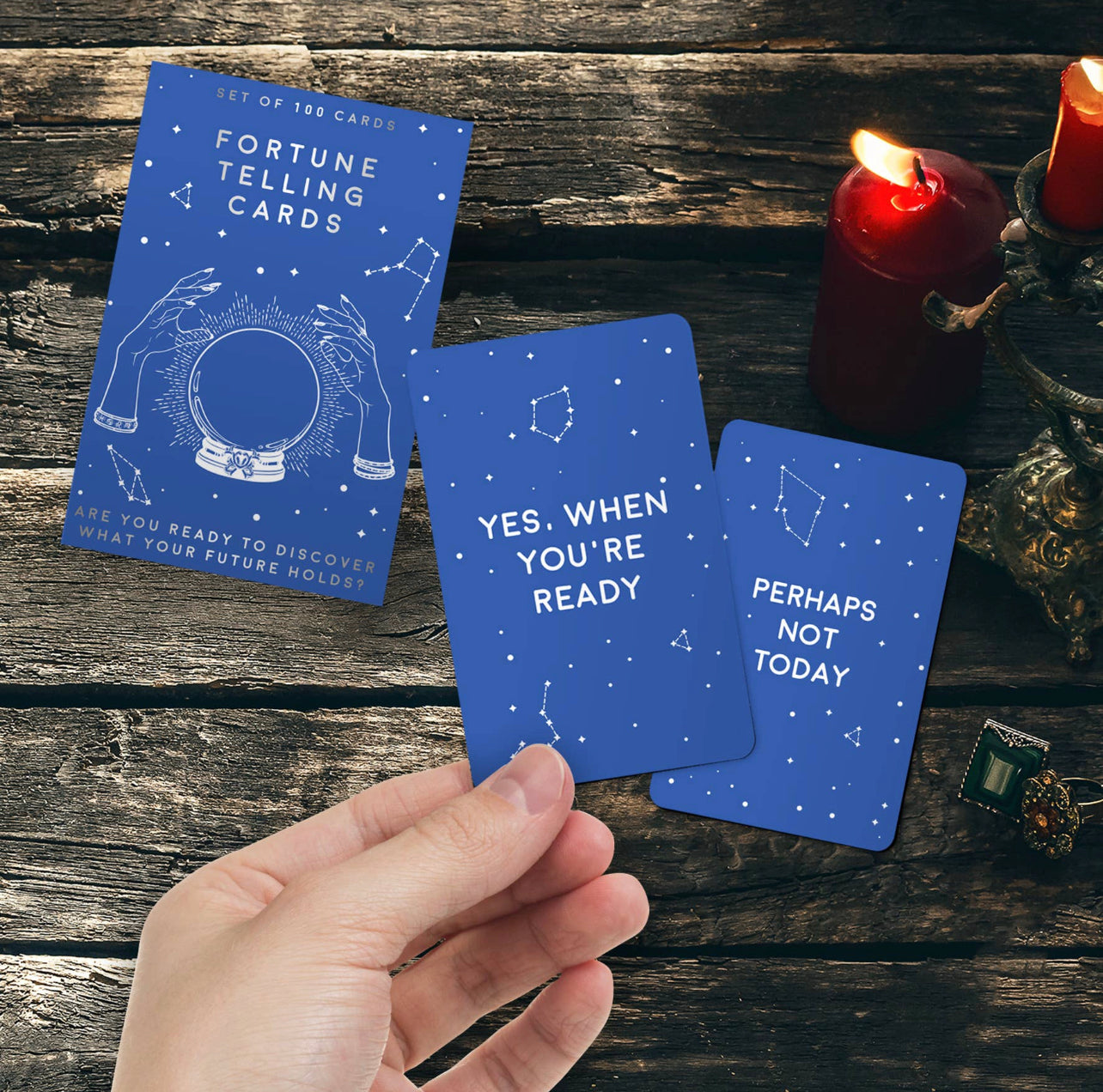 Fortune Telling Cards | 100-Card Deck | Gift Repiublic