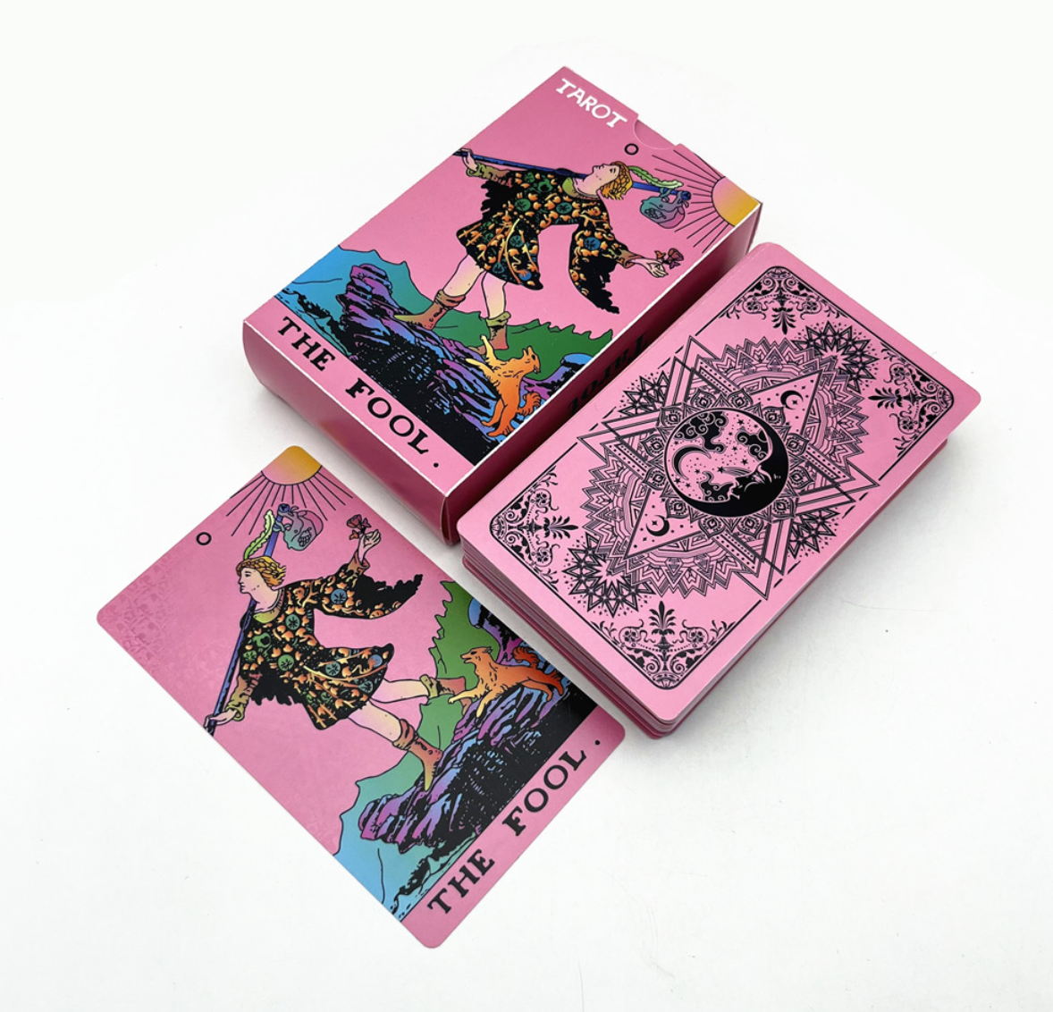Pink ‘Vintage Glamor’ Tarot Card Deck