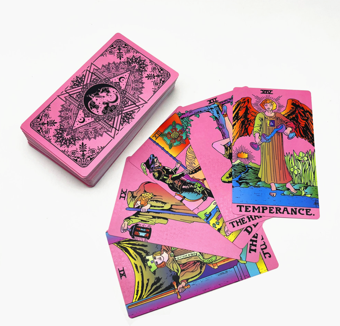 Pink ‘Vintage Glamor’ Tarot Card Deck