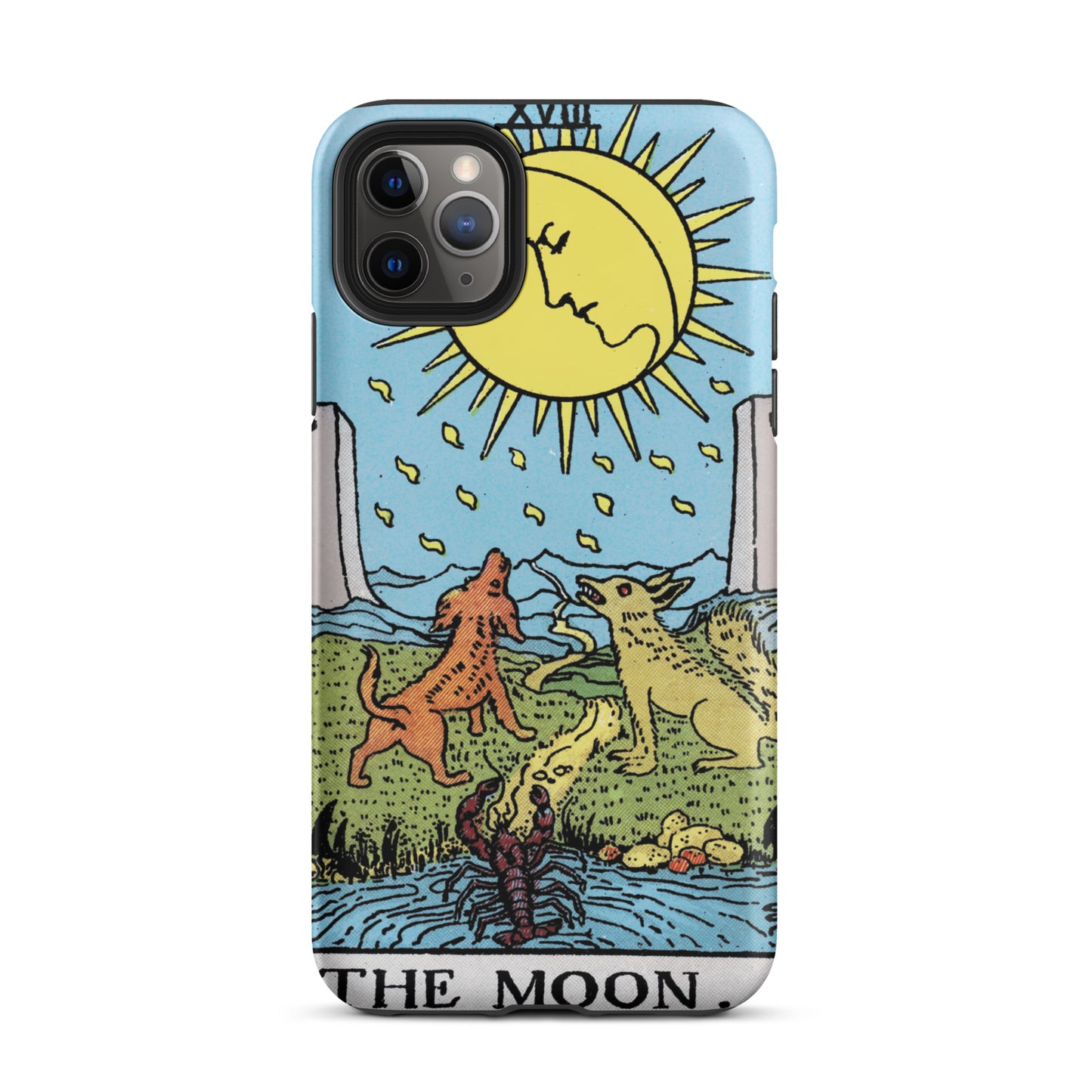'The Moon' Tarot Card Durable, Anti-Shock iPhone Case
