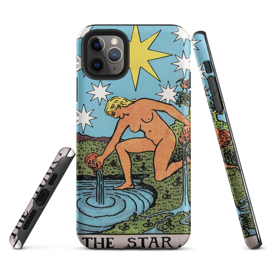 'The Star' Tarot Card Durable, Anti-Shock iPhone Case
