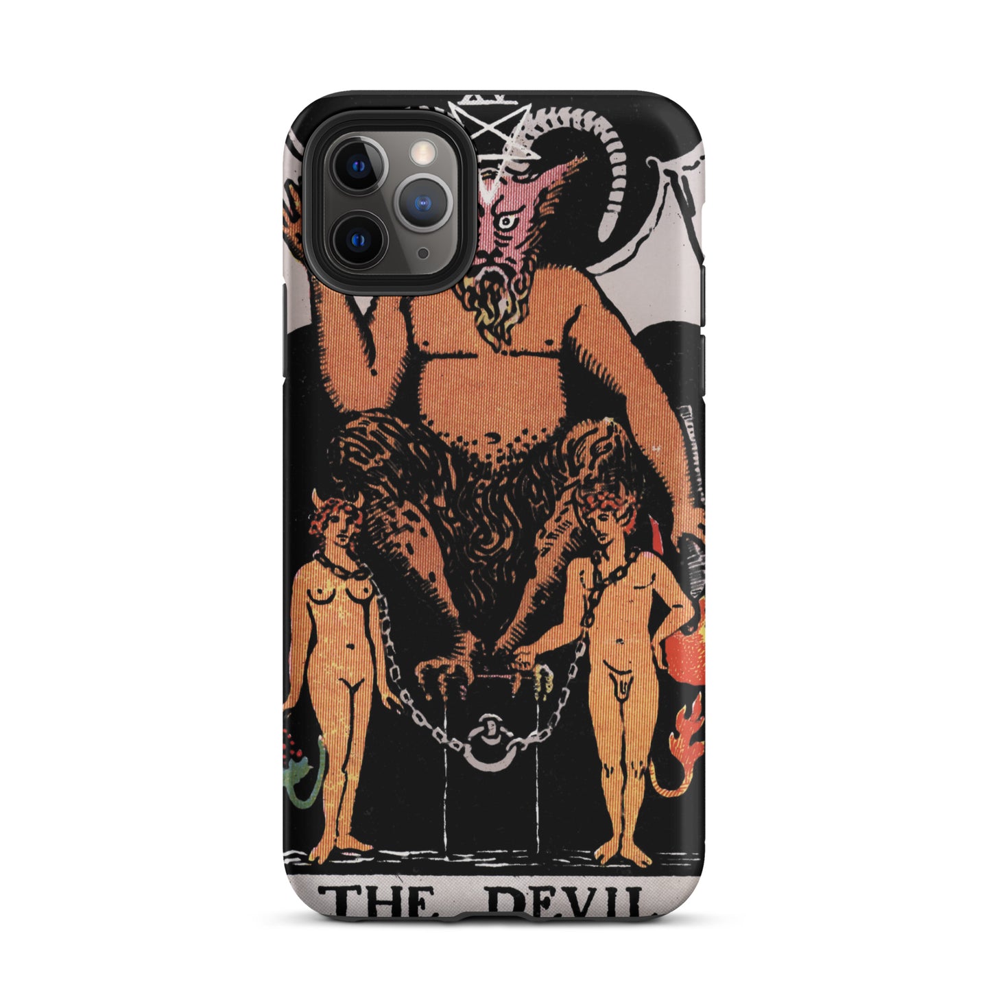 'The Devil' Tarot Card Durable, Anti-Shock iPhone Case