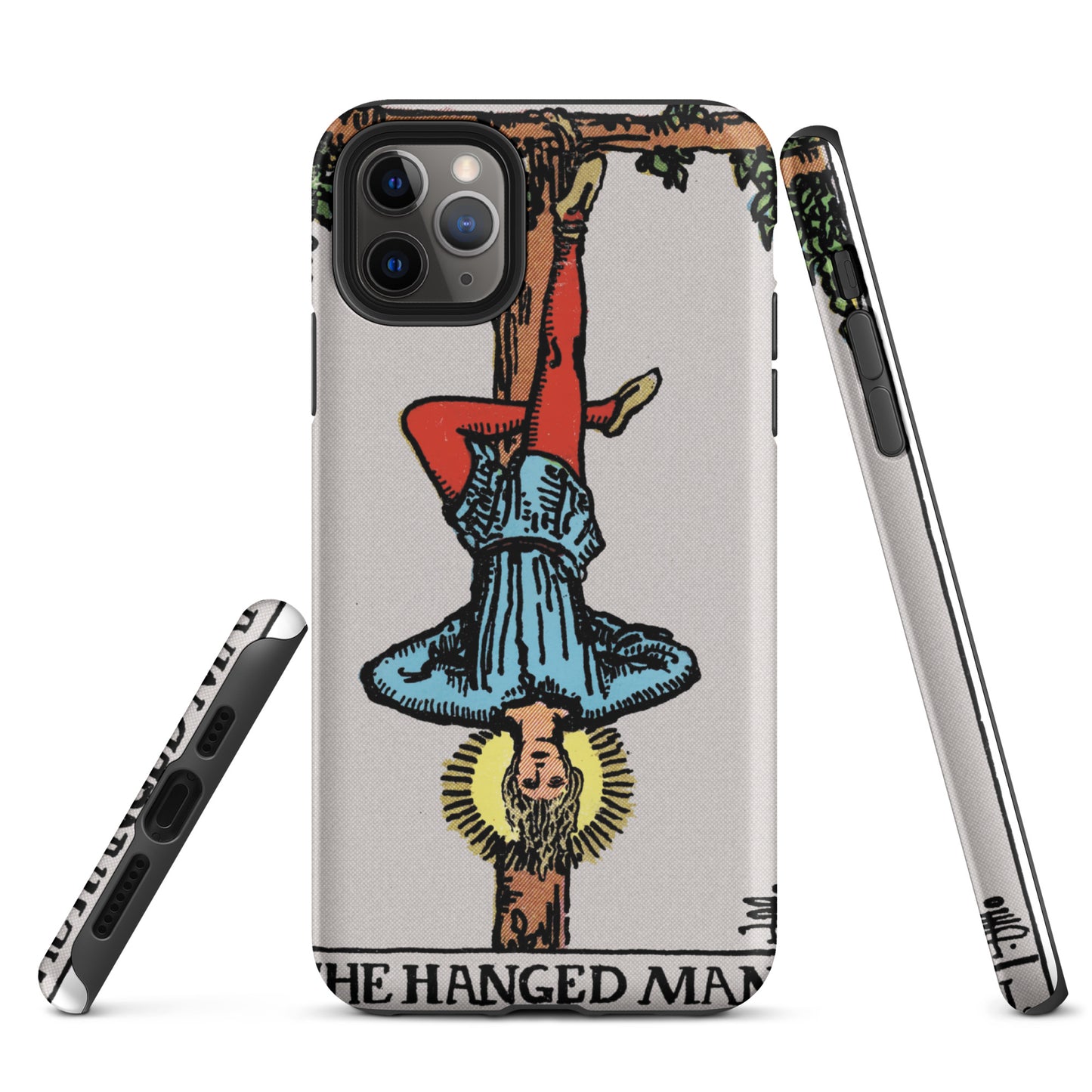 'The Hanged Man' Tarot Card Durable, Anti-Shock iPhone Case