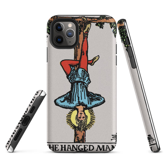 'The Hanged Man' Tarot Card Durable, Anti-Shock iPhone Case