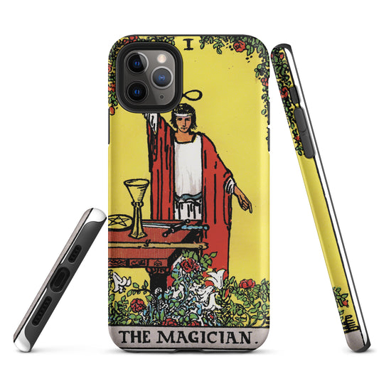 'The Magician' Tarot Card Durable, Anti-Shock iPhone Case | Major Arcana
